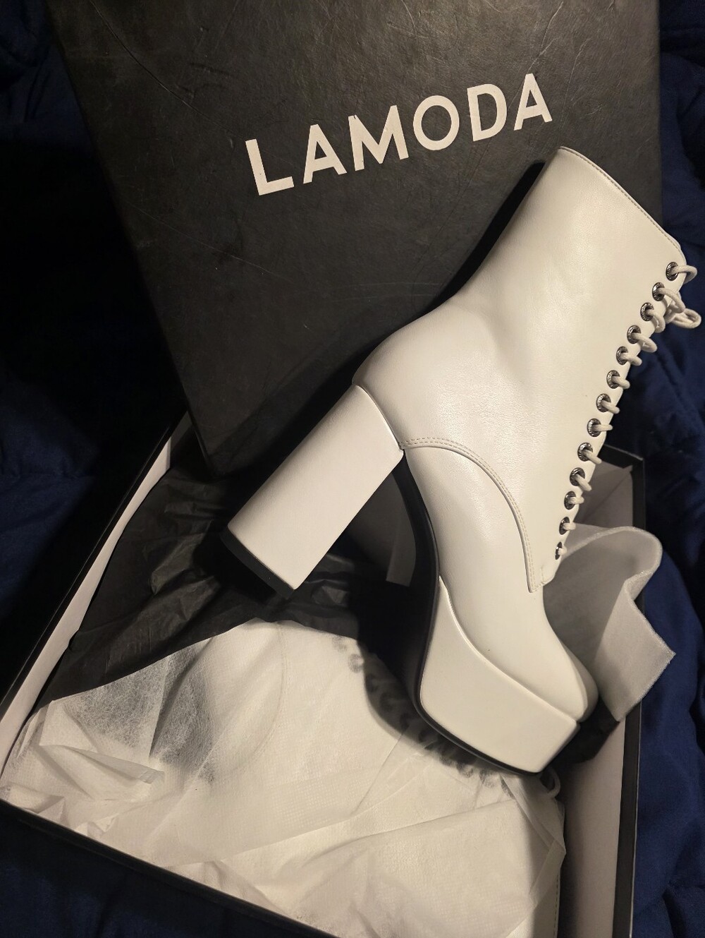 New Lamoda White Boots